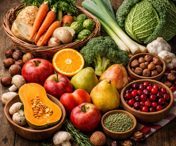 Fruits et légumes de Janvier