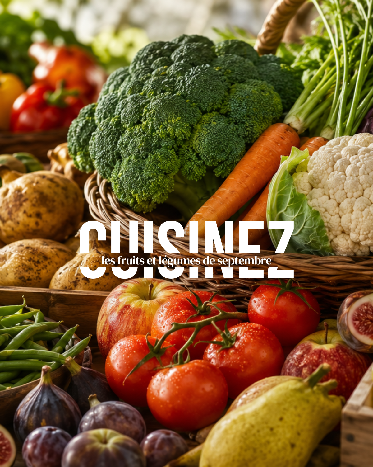 Cuisinez les fruits et légumes de septembre