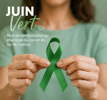Juin vert, prévention cancer col utérus